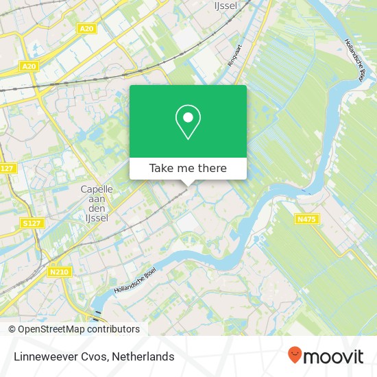 Linneweever Cvos map