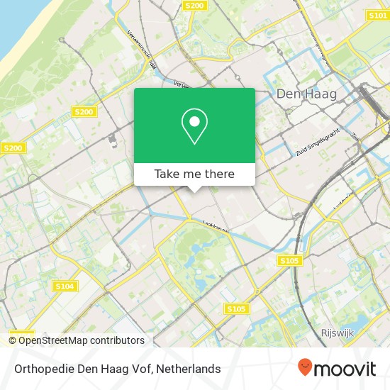 Orthopedie Den Haag Vof map