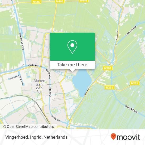 Vingerhoed, Ingrid map
