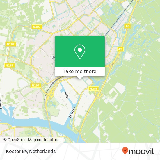 Koster Bv map