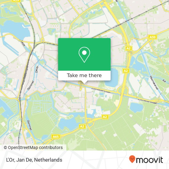 L'Or, Jan De map