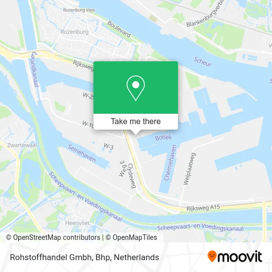 Rohstoffhandel Gmbh, Bhp map