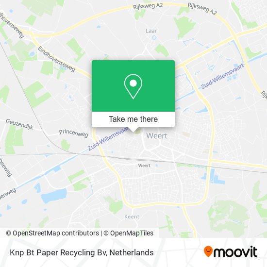Knp Bt Paper Recycling Bv map