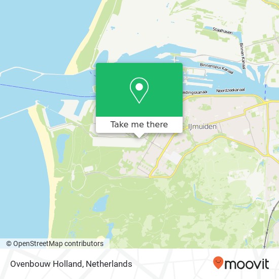 Ovenbouw Holland map