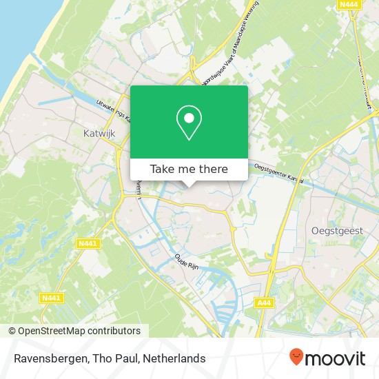 Ravensbergen, Tho Paul map