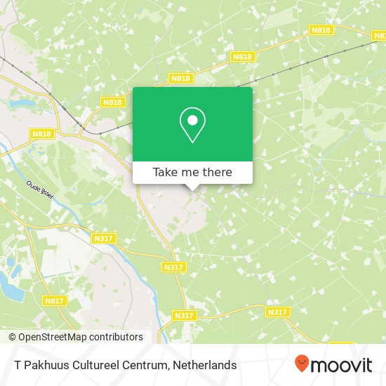 T Pakhuus Cultureel Centrum map