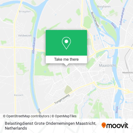 Belastingdienst Grote Ondernemingen Maastricht map