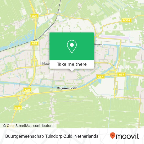 Buurtgemeenschap Tuindorp-Zuid map