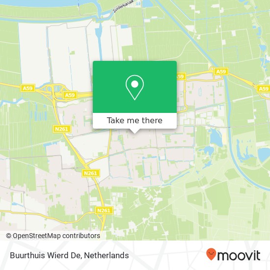 Buurthuis Wierd De map