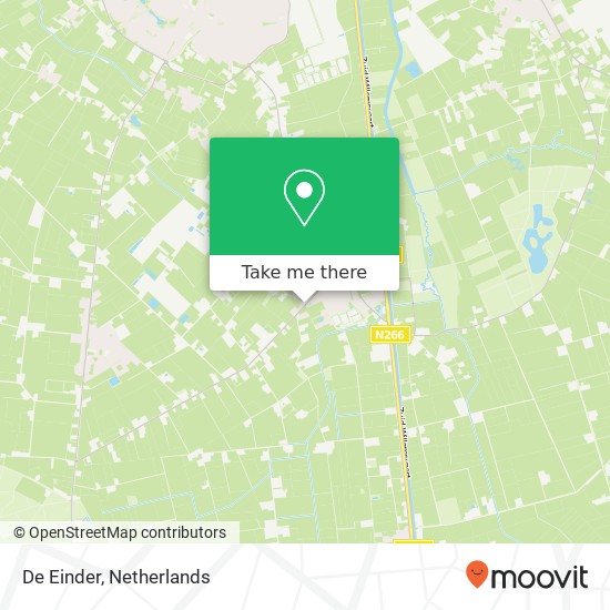 De Einder map