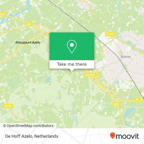 De Hoff Azelo map
