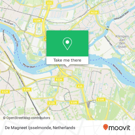 De Magneet Ijsselmonde Karte