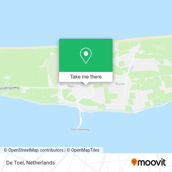 De Toel map