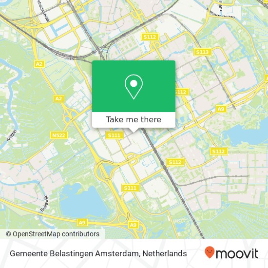 Gemeente Belastingen Amsterdam Karte