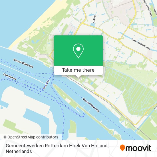 Gemeentewerken Rotterdam Hoek Van Holland map