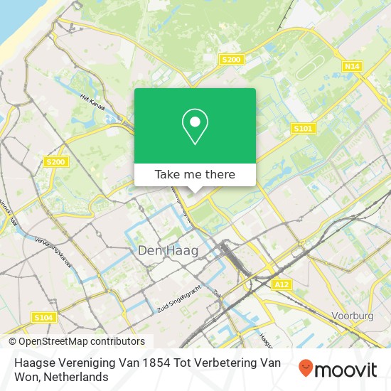 Haagse Vereniging Van 1854 Tot Verbetering Van Won map