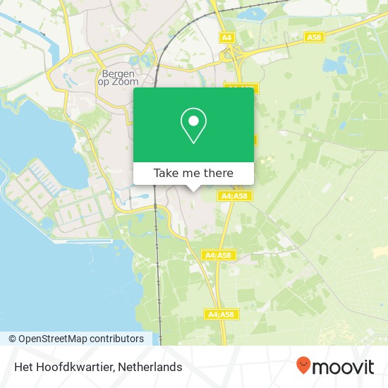 Het Hoofdkwartier map