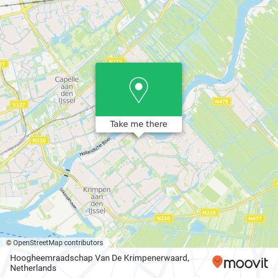 Hoogheemraadschap Van De Krimpenerwaard map