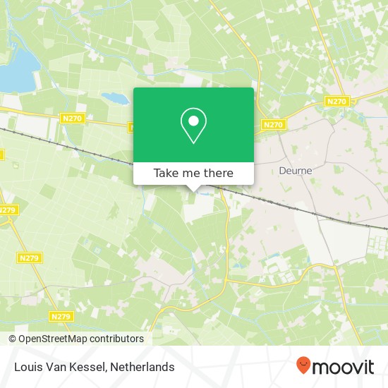 Louis Van Kessel map