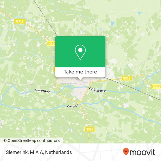 Siemerink, M A A map