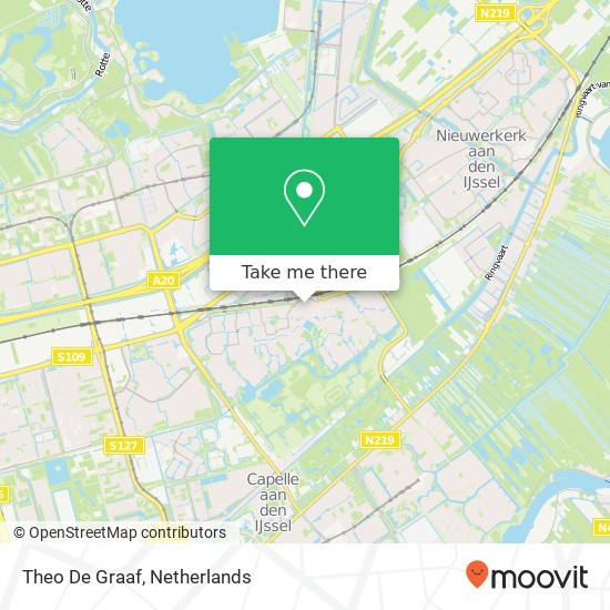 Theo De Graaf map