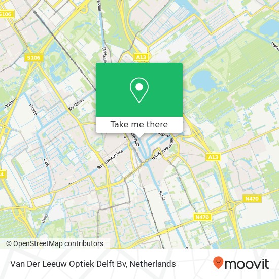 Van Der Leeuw Optiek Delft Bv map