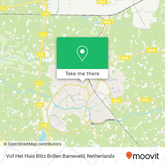 Vof Het Huis Blitz Brillen Barneveld Karte