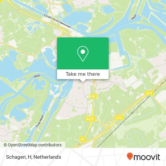 Schagen, H map