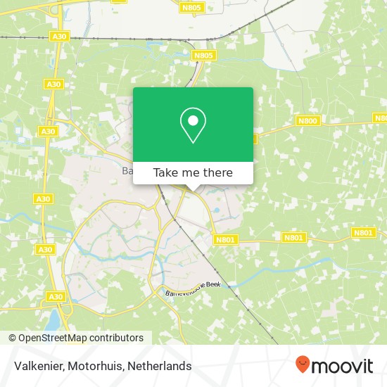 Valkenier, Motorhuis map