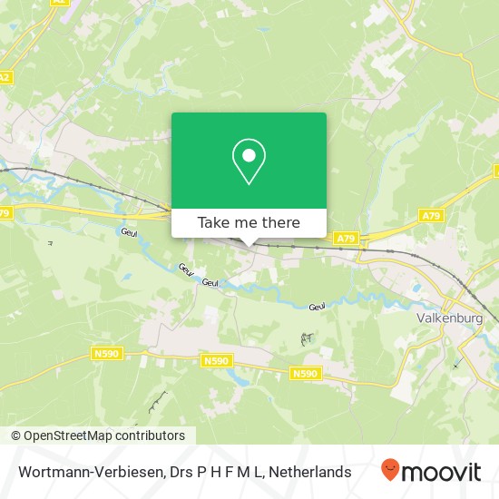 Wortmann-Verbiesen, Drs P H F M L map