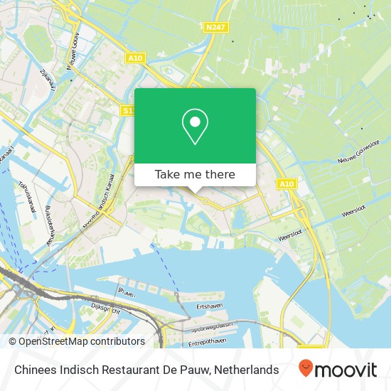 Chinees Indisch Restaurant De Pauw map