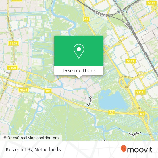 Keizer Int Bv map