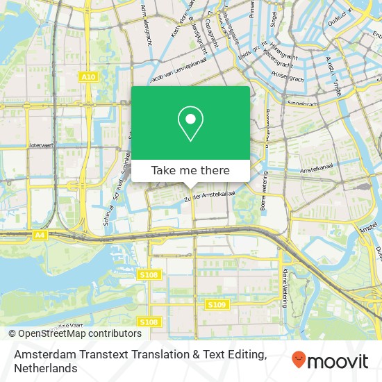 Amsterdam Transtext Translation & Text Editing map
