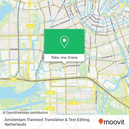 Amsterdam Transtext Translation & Text Editing Karte