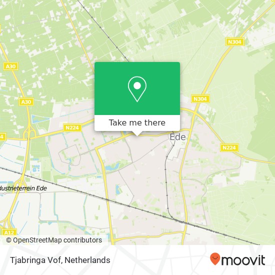 Tjabringa Vof map