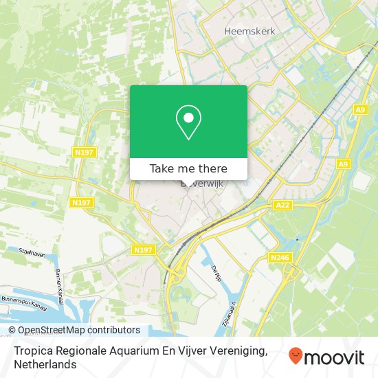 Tropica Regionale Aquarium En Vijver Vereniging map