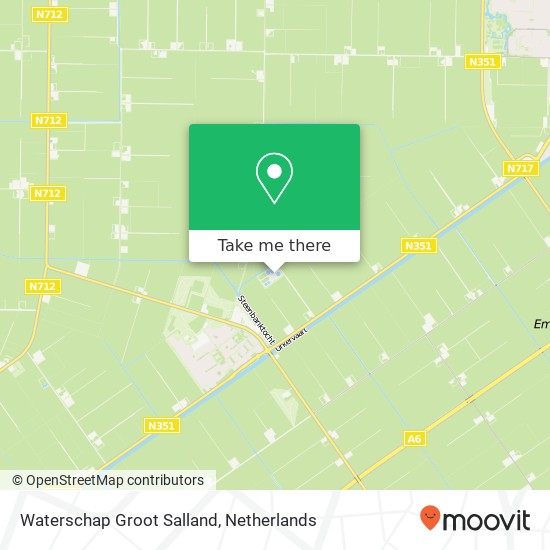Waterschap Groot Salland map