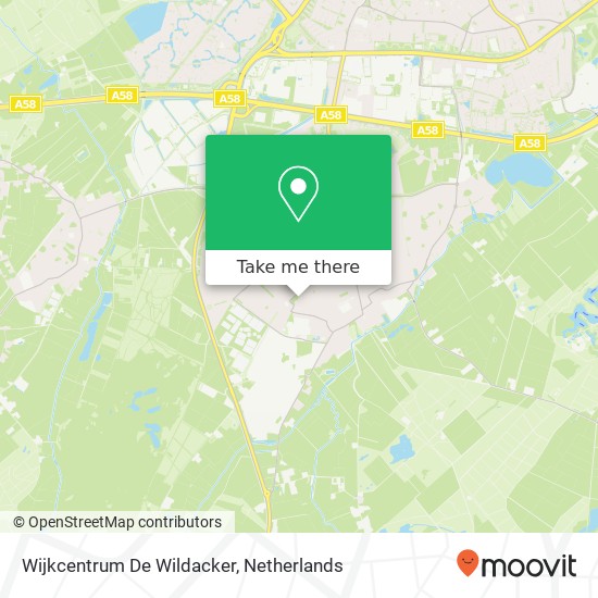 Wijkcentrum De Wildacker map