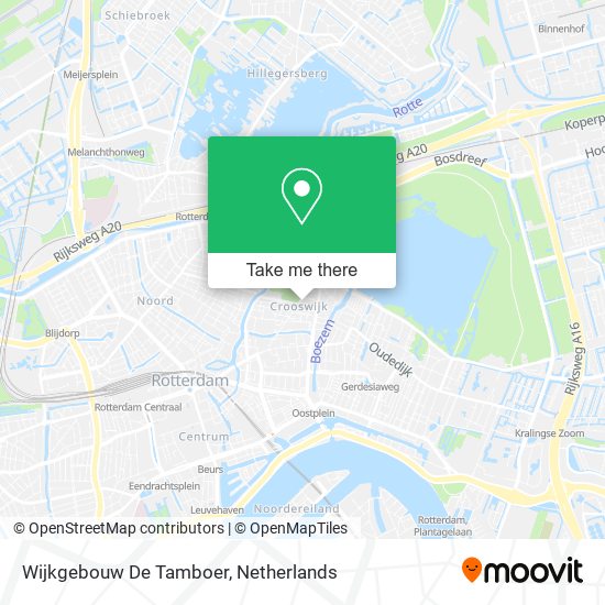Wijkgebouw De Tamboer map