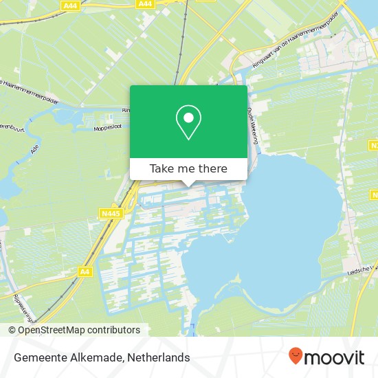 Gemeente Alkemade map