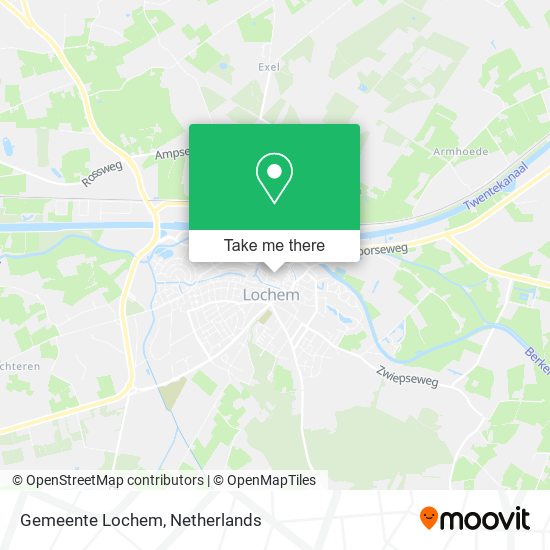 Gemeente Lochem map