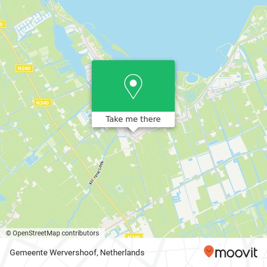 Gemeente Wervershoof map