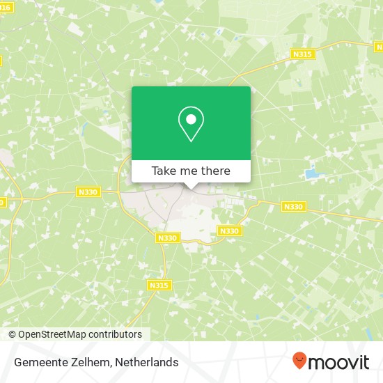 Gemeente Zelhem map