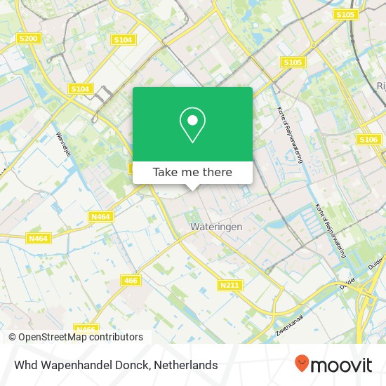 Whd Wapenhandel Donck map