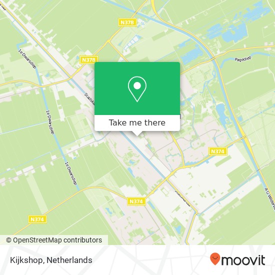 Kijkshop map