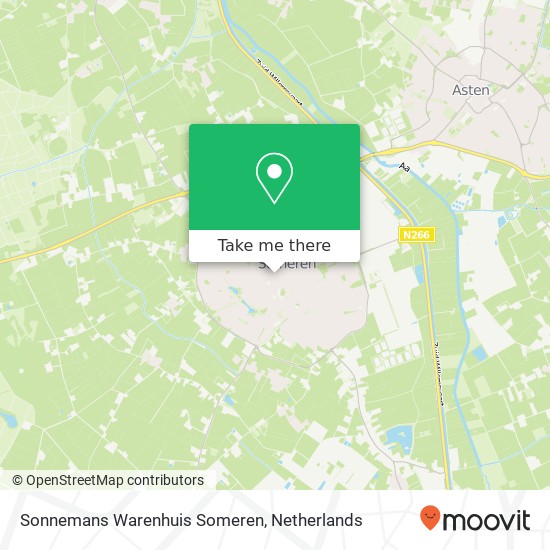 Sonnemans Warenhuis Someren Karte