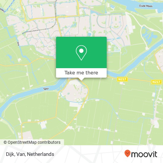 Dijk, Van map