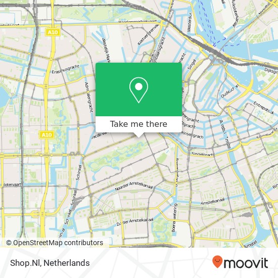 Shop.Nl map