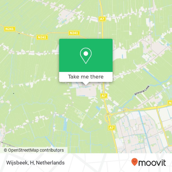 Wijsbeek, H map