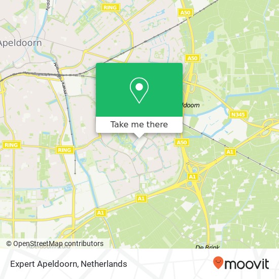 Expert Apeldoorn map